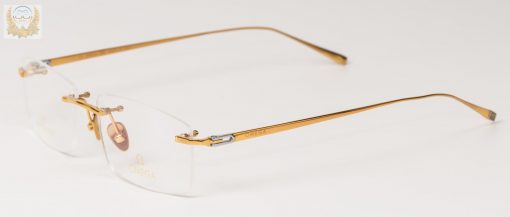 Gọng Kính Omega 511628 Titanium mạ vàng 18k