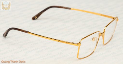 Gọng kính Omega 511640 chất liệu Titanium mạ vàng 18k