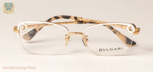 Gọng Kính nữ BVLGARI BV2225 khung viền treo Titanium mạ PVD nhẹ