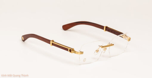Kính Cartier gỗ